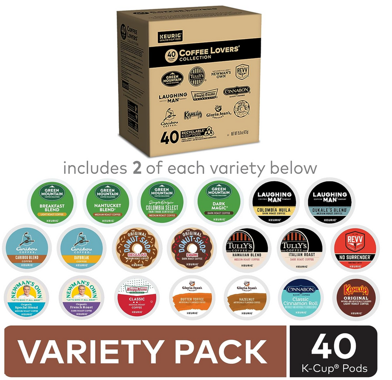 Keurig Coffee Lovers' Collection Sampler Pack