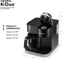 Keurig K-Duo Single Serve K-Cup Pod & Carafe Coffee Maker