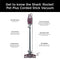 Shark HV322 Rocket Deluxe Pro Corded Stick Vacuum with LED Headlights