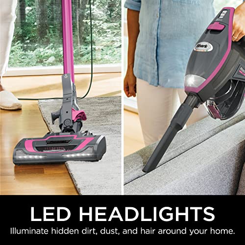 Shark HV301 Rocket Ultra-Light Corded Bagless Vacuum for Carpet and Hard Floor Cleaning with Swivel Steering