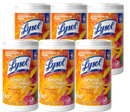 Lysol Disinfectant Wipes, Multi-Surface Disinfectant Cleaning Wipes, For Disinfecting and Cleaning, Mango & Hibiscus, 80 Count (Pack of 4)